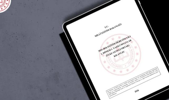 Eğitimde ikinci dönem ortak yazılı sınav takvimi netleşti