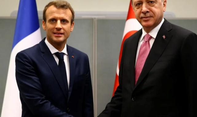 Erdoğan, Macron ile küresel çatışmaları görüştü