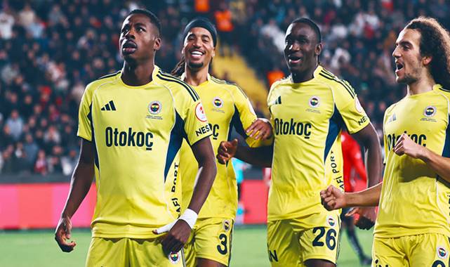 Gaziantep FK 0-4 Fenerbahçe (Maç Sonucu)