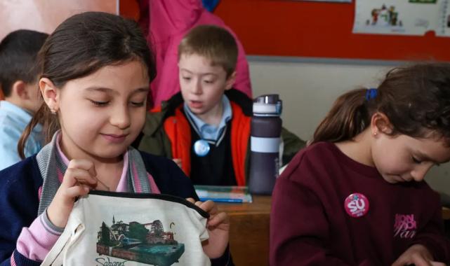 Geyve’de minikler ‘su müfettişi’ oldu