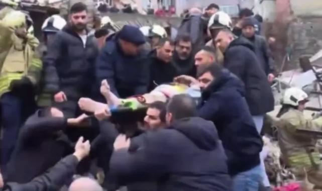 İstanbul Fatih’te doğal gaz patlaması! Mahsur kalanlar kurtarılıyor