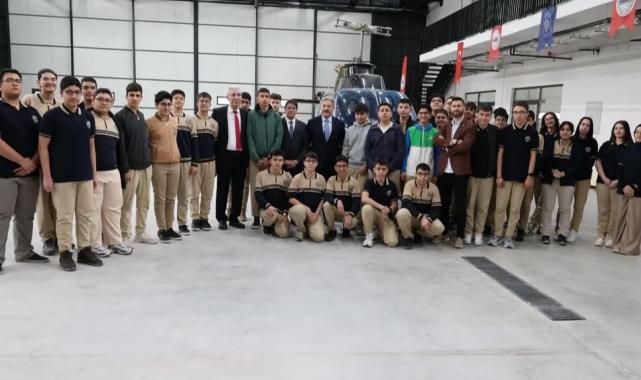 Kayseri Melikgazi’de hava lisesi öğrencilerine tam destek