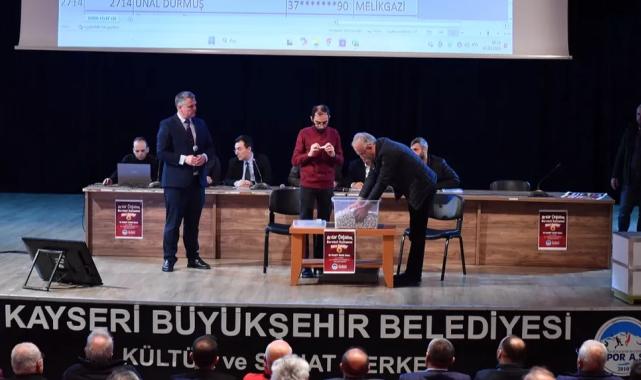 Kayseri’de “Arılar Çoğalsın, Bereket Katlansın”da kura heyecanı