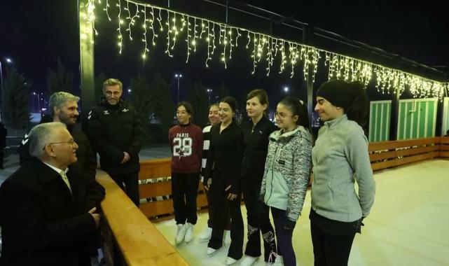 Kayseri’ye açık hava buz pateni pisti geliyor