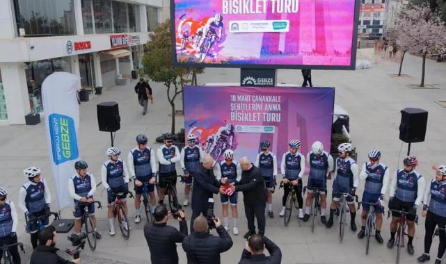 Kocaeli Gebze’den Çanakkale’ye 450 kilometrelik vefa yolculuğu