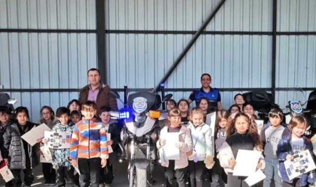 Kocaelili minikler zabıta mesleğini yerinde tanıdı