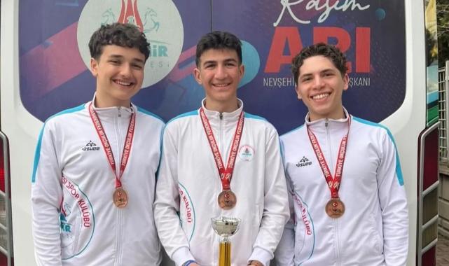 Nevşehirli okçular Türkiye Üçüncüsü oldu