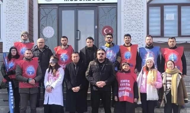 Okuldaki cinayete Eğitim-İş Ağrı Şubesi’nden sert tepki!