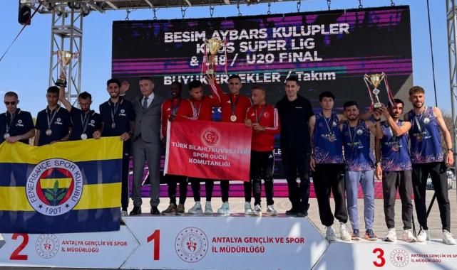 TSK Spor Gücü Kır Koşusu Takımı Türkiye Şampiyonu oldu