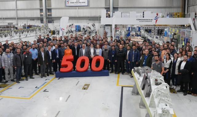TUSAŞ’tan Airbus A220 Programında 500’üncü sevkiyat
