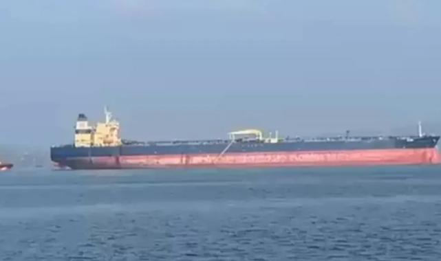 1915 Çanakkale Köprüsü önlerinde arızalanan tanker güvenli bölgeye çekildi