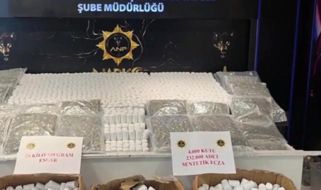 75 ilde narkotik operasyonu! Son 10 günde 638 tutuklama