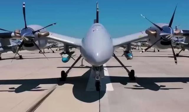 AKINCI TİHA tatbikatta deniz yetki alanı rotasını izledi