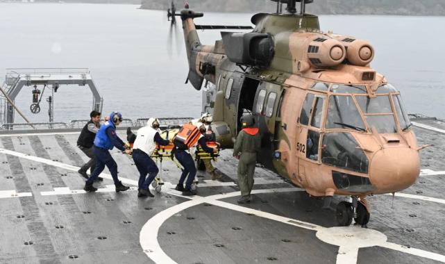 Aksaz’da nefes kesen tatbikat… Denizaltı kurtarma senaryosu gerçeği aratmıyor