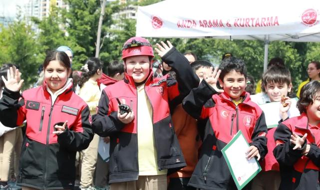 Ankara Keçiören’de çocuklara hayat kurtaran afet eğitimi