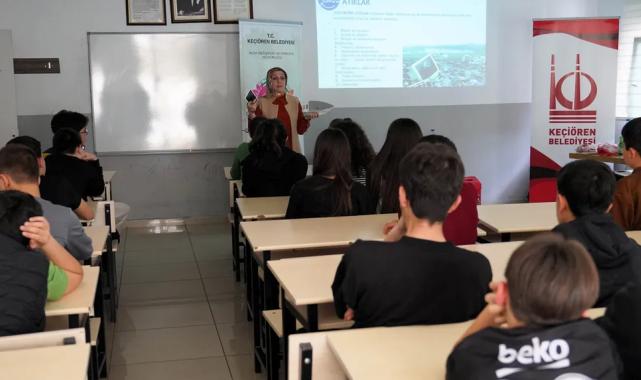 Ankara Keçiören’de öğrencilere çevre ve sıfır atık eğitimi