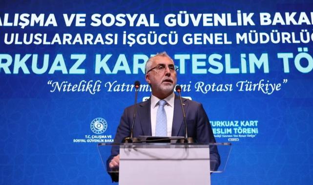 Bakan Işıkhan Turkuaz Kart sahipleriyle buluştu