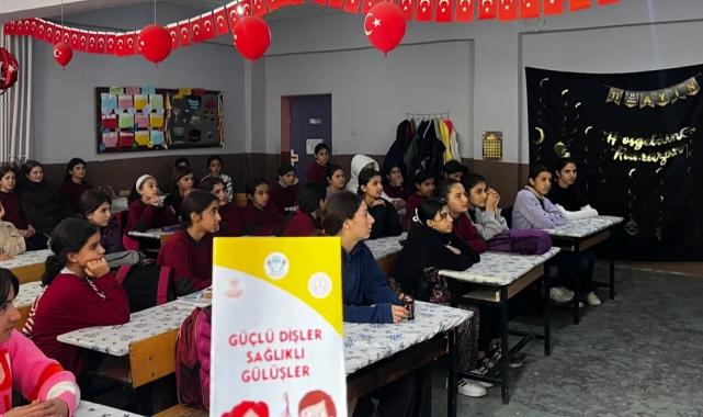 Batman Sason’da öğrencilere sağlık ve bilinçlendirme eğitimi