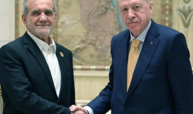 Cumhurbaşkanı Erdoğan, İranlı mevkidaşıyla görüştü