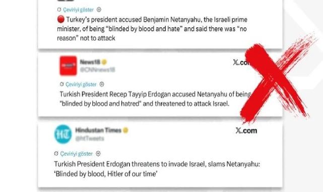 DMM’den Cumhurbaşkanı Erdoğan’a atfedilen iddialara açıklama