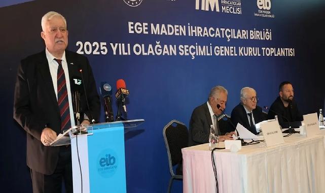 Ege Maden İhracatçıları’nda Alimoğlu güven tazeledi
