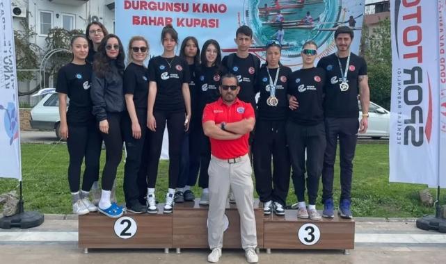 Eskişehirli kanocular Köyceğiz’den gururla döndü