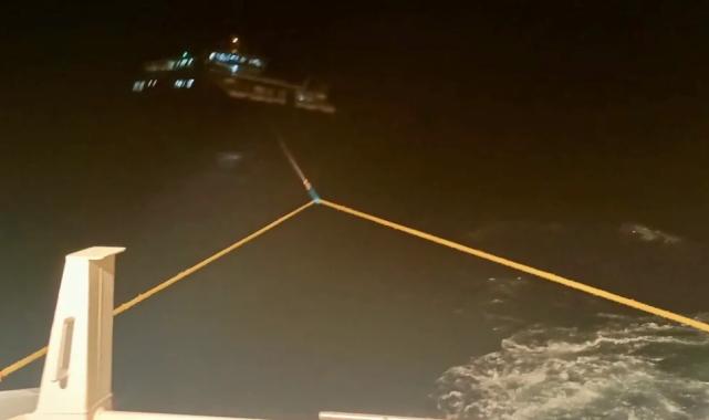 Fethiye açıklarında arızalanan tekne kurtarıldı