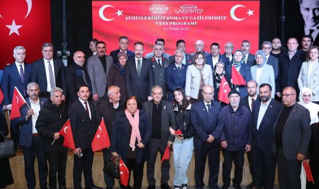 Gaziantep’te Başkan Şahin şehit aileleri ve gazilerle buluştu