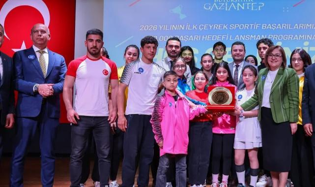 Gaziantep’te sporda hedef 10 bin başarı