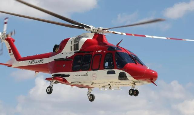GÖKBEY hava ambulansı oluyor