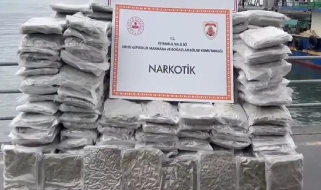 İstanbul açıklarında narko operasyon… Kilolarca skunk ele geçirildi