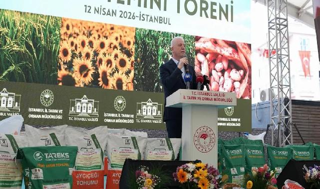 İstanbul’da çiftçiye dev destek… 84 ton tohum dağıtılacak