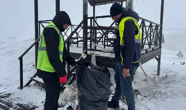 Kayseri Erciyes’in doğası Büyükşehir’le korunuyor