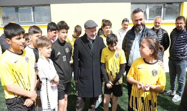 Kayseri Kocasinan’dan futbola önemli hizmet