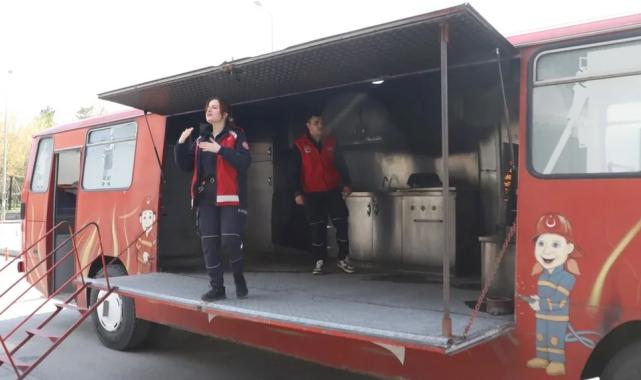 Kayseri Melikgazi personeline ‘yangın söndürme’ eğitimi