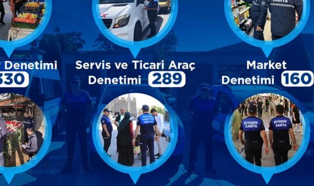 Kayseri zabıtasından yoğun mesai