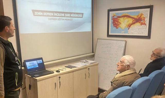 Kocaeli’de 65 yaş üstüne simülasyonlu deprem eğitimi