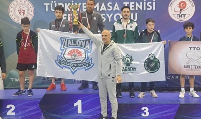 Konya’da masa tenisi ve halterde Karatay rüzgarı