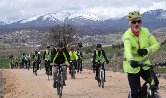 Konya’da pedallar tarih ve doğaya çevrildi