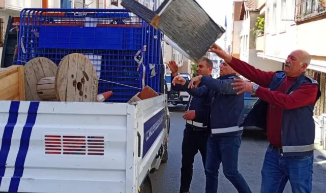 Maltepe’nin iki mahallesinde kaldırım ve yol işgali denetimi