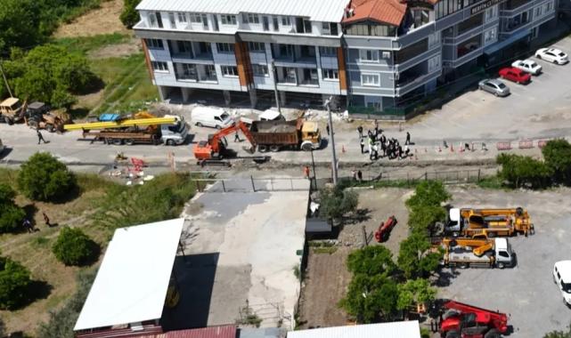 Muğla Dalaman’a doğal gaz için ilk kazma