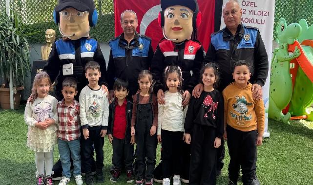 Osmaniye’de miniklere ‘Poli’ ile güvenlik eğitimi