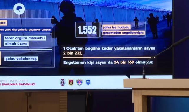 Son bir haftada 140 kaçak geçiş girişimi engellendi… Hudut güvenliği kesintisiz sürüyor
