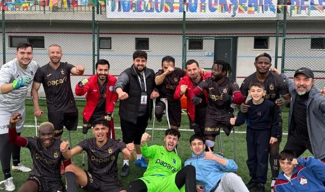 Trabzon Ampute Futbol Takımı 3. sıraya yükseldi