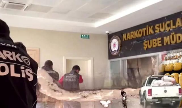 Van’da 240 kilo uyuşturucu ele geçirildi!