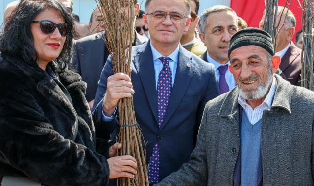 Van’da hedef 5 milyon meyve fidanı