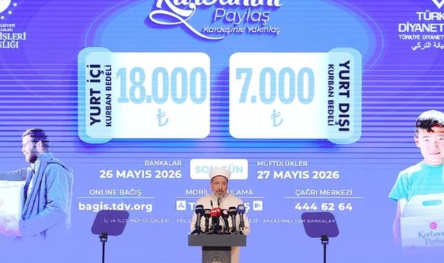 Vekaletle kurban kesim bedeli belli oldu