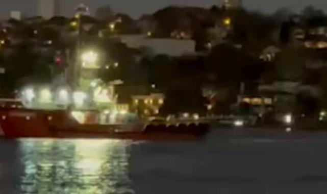 Yeniköy açıklarında karaya oturan “KAPPA” kurtarıldı