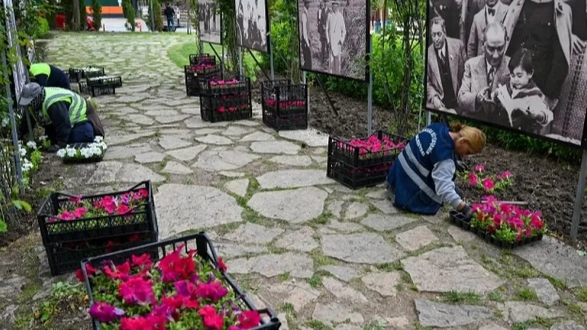 ABB’den yeşil alanlara yaz dokunuşu