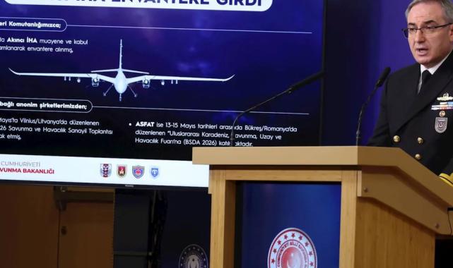 AKINCI İHA envantere girdi